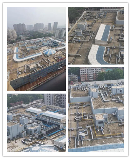 萬達廣場樓頂風(fēng)機冷卻塔噪音影響居民生活被投訴